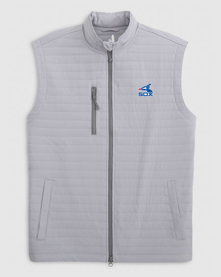 Chicago White Sox Crosswind Quilted Performance Vest - Cooperstown Logo Seal