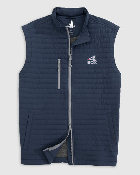 Chicago White Sox Crosswind Quilted Performance Vest - Cooperstown Logo Wake