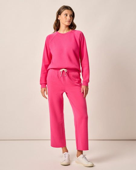 Everyday Cotton Straight Sweatpant Sugar Beet view 2
