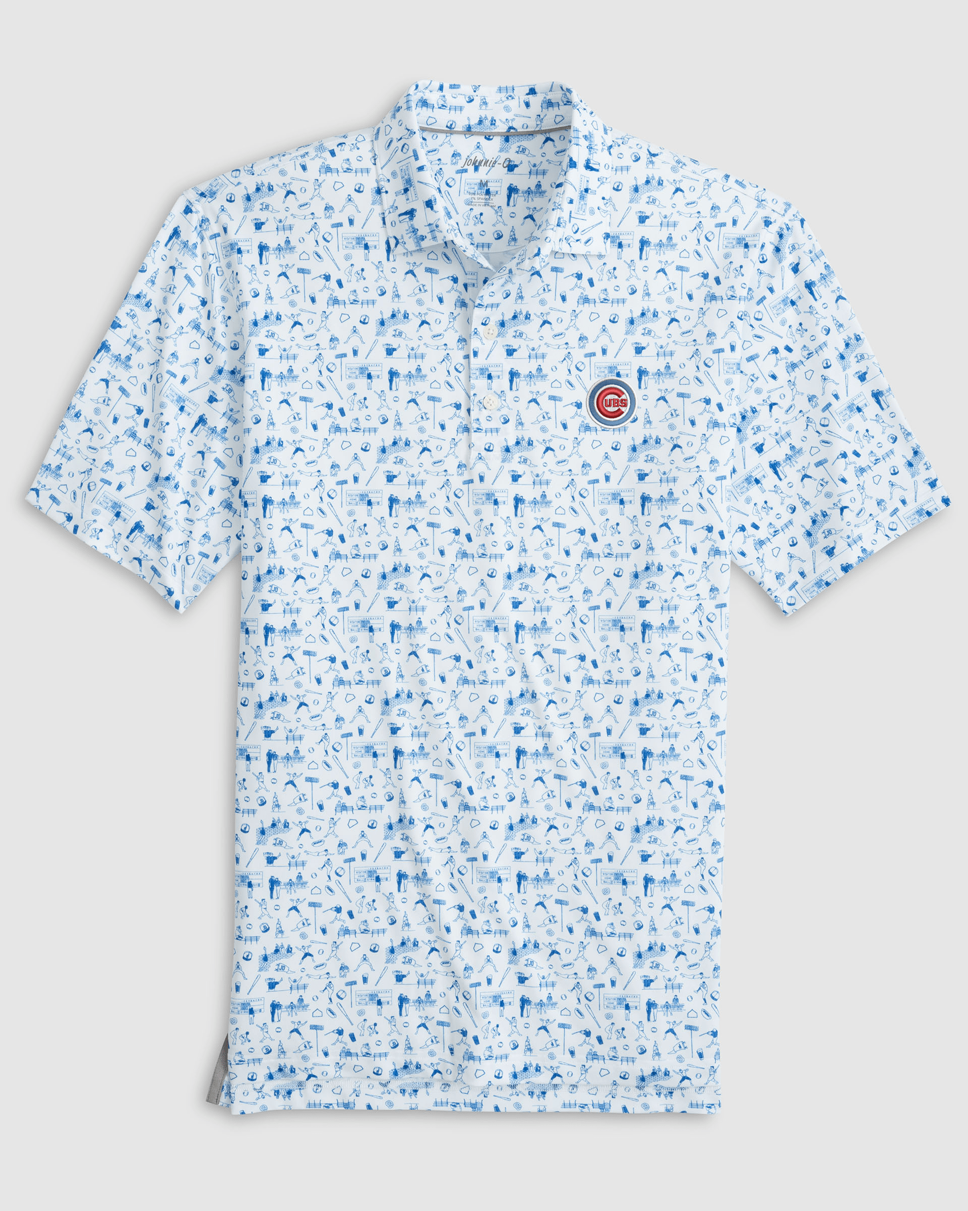 Men's Royal Chicago Cubs Big & Tall Button-Up Shirt