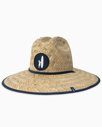 Men's Straw Beach & Sun Hat - Lifeguard Beach Hat