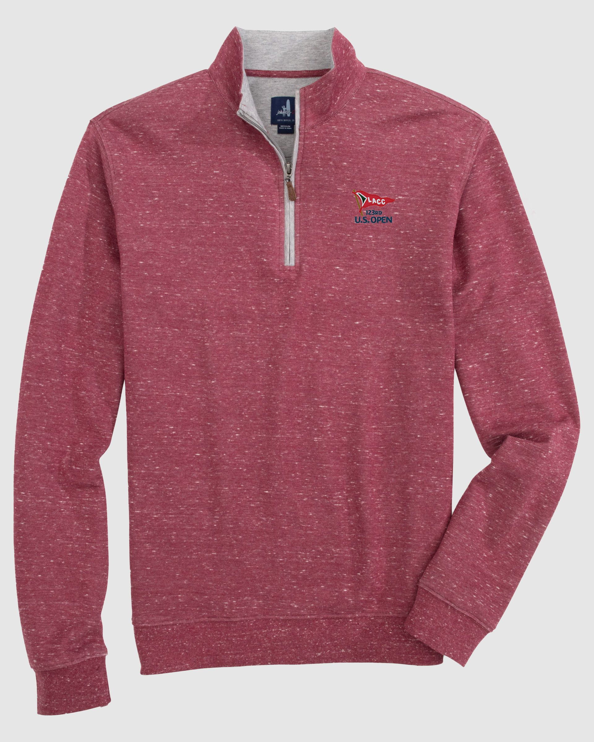 Men's Boston Red Sox 1/4 Zip Pullover - Sully Sweater · johnnie-O