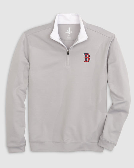 johnnie-O Boston Red Sox Sully 1/4 Zip Pullover in Helios Blue - Size: XXL