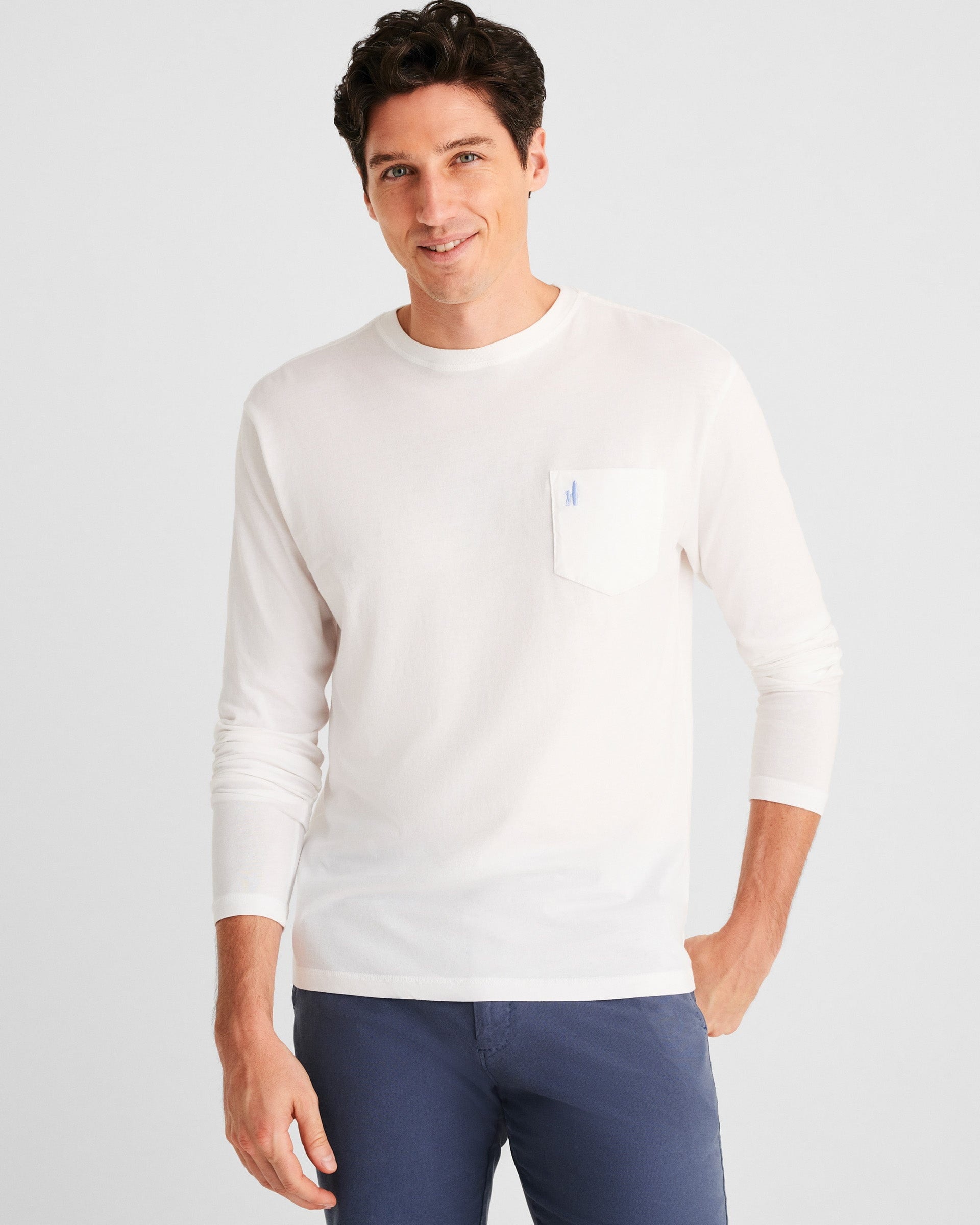 Men's Long Sleeve Pocket T-Shirt - Brennan · johnnie-O