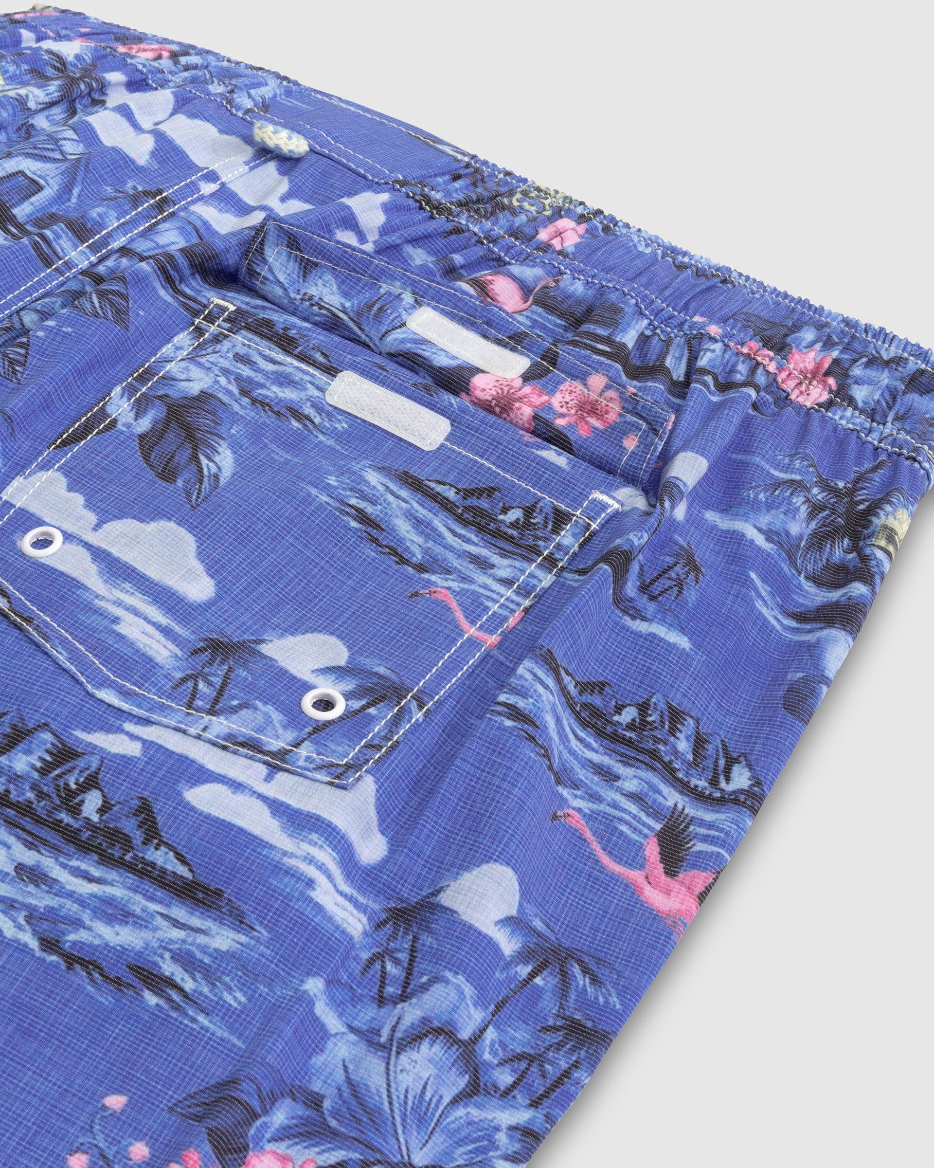 ジョニー オー johnnie-O Half Elastic 7 Surf Shorts Laguna Blue