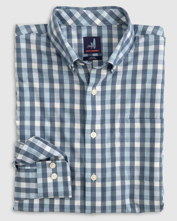 Boston Red Sox Signor PREP-FORMANCE Button Up Shirt · johnnie-O