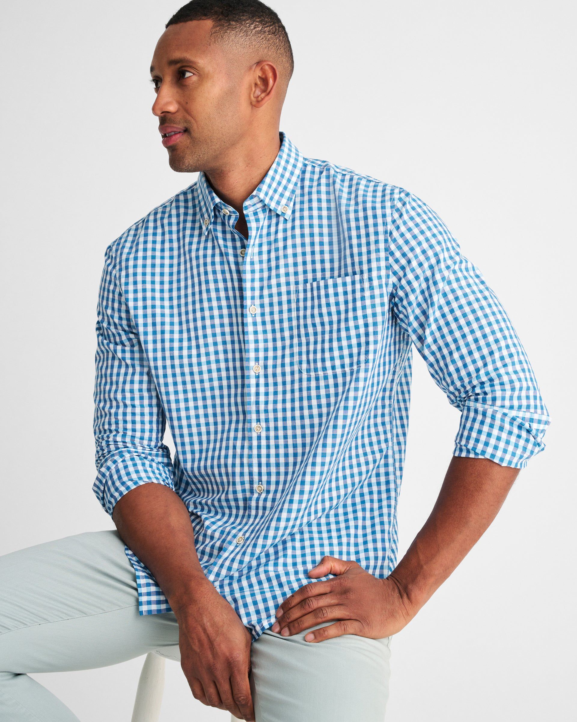 Abner Hangin' Out Button Up Shirt · johnnie-O