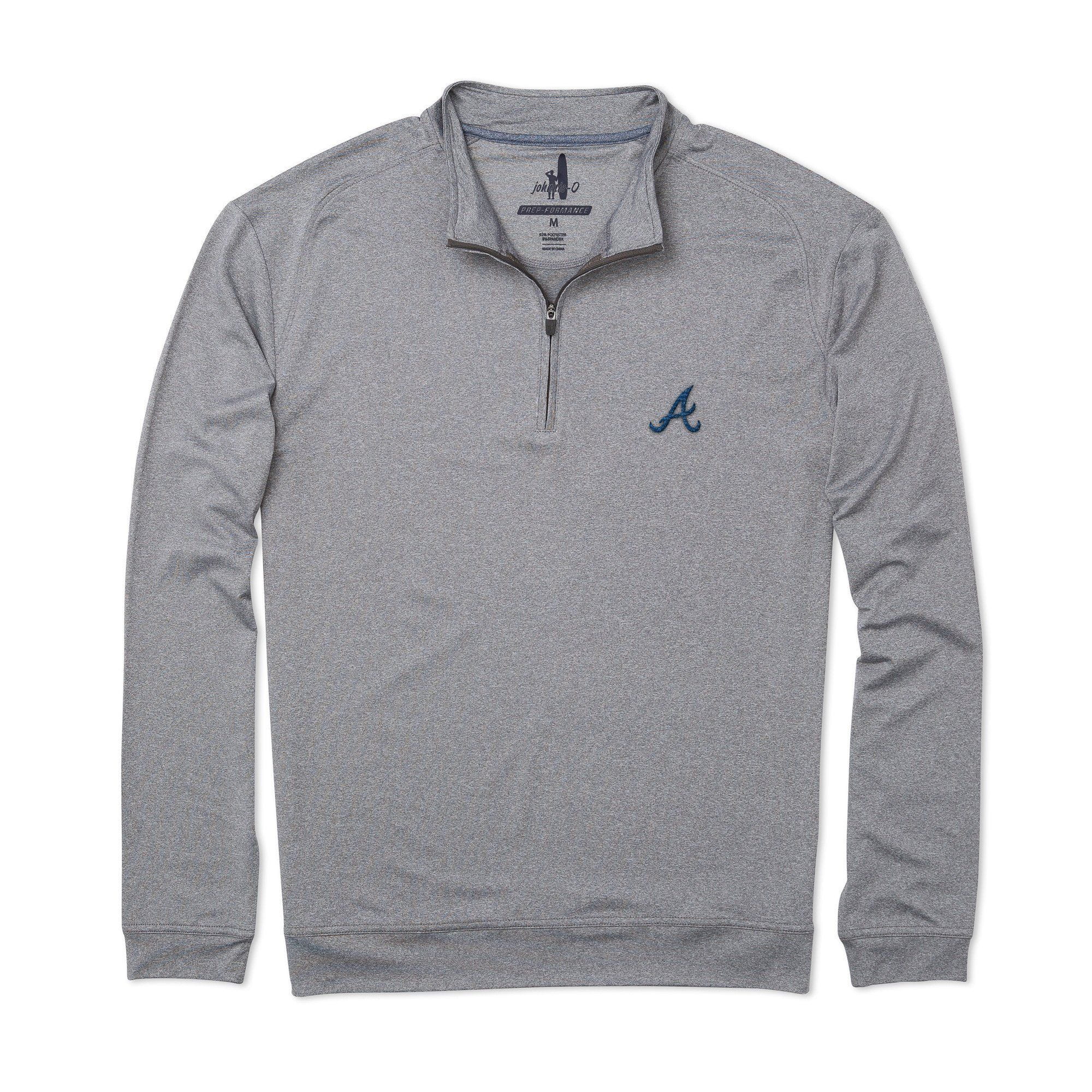 IWPF - Men's Sweatshirt Full-Zip Pullover, up to Men Size 5XL - Braves 