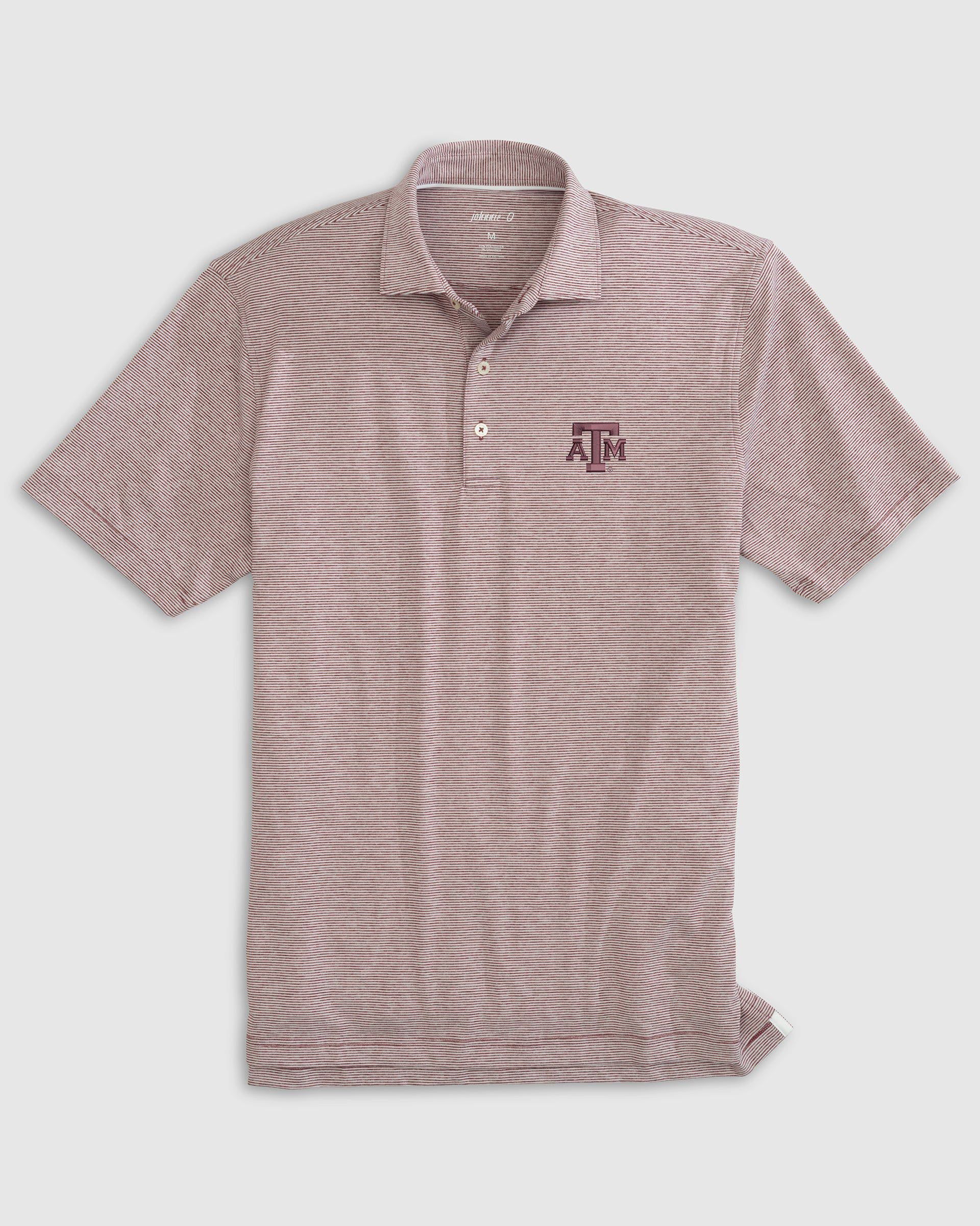 Adidas Texas A&M Classic Polo Shirt White S Mens