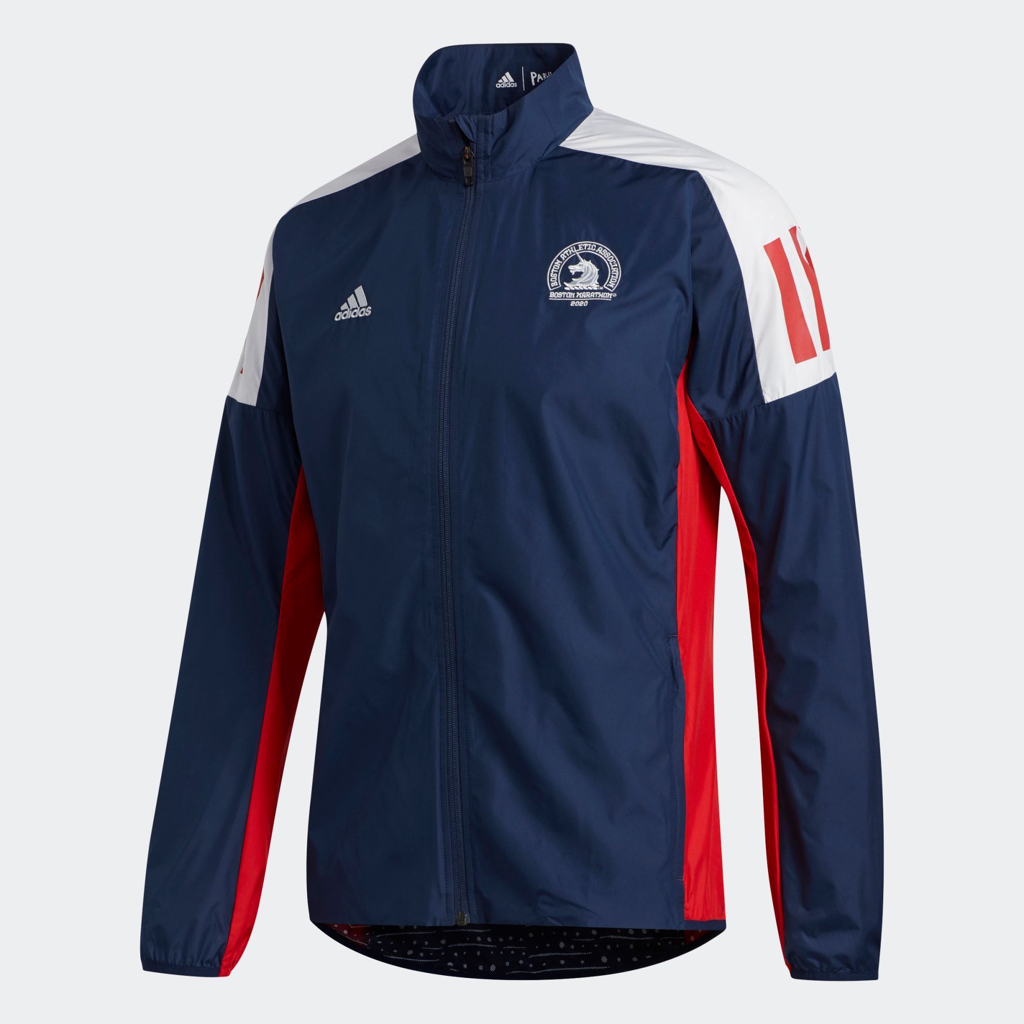 Men's adidas 2020 Boston MarathonÂ® Celebration Jacket – Bauman's ...