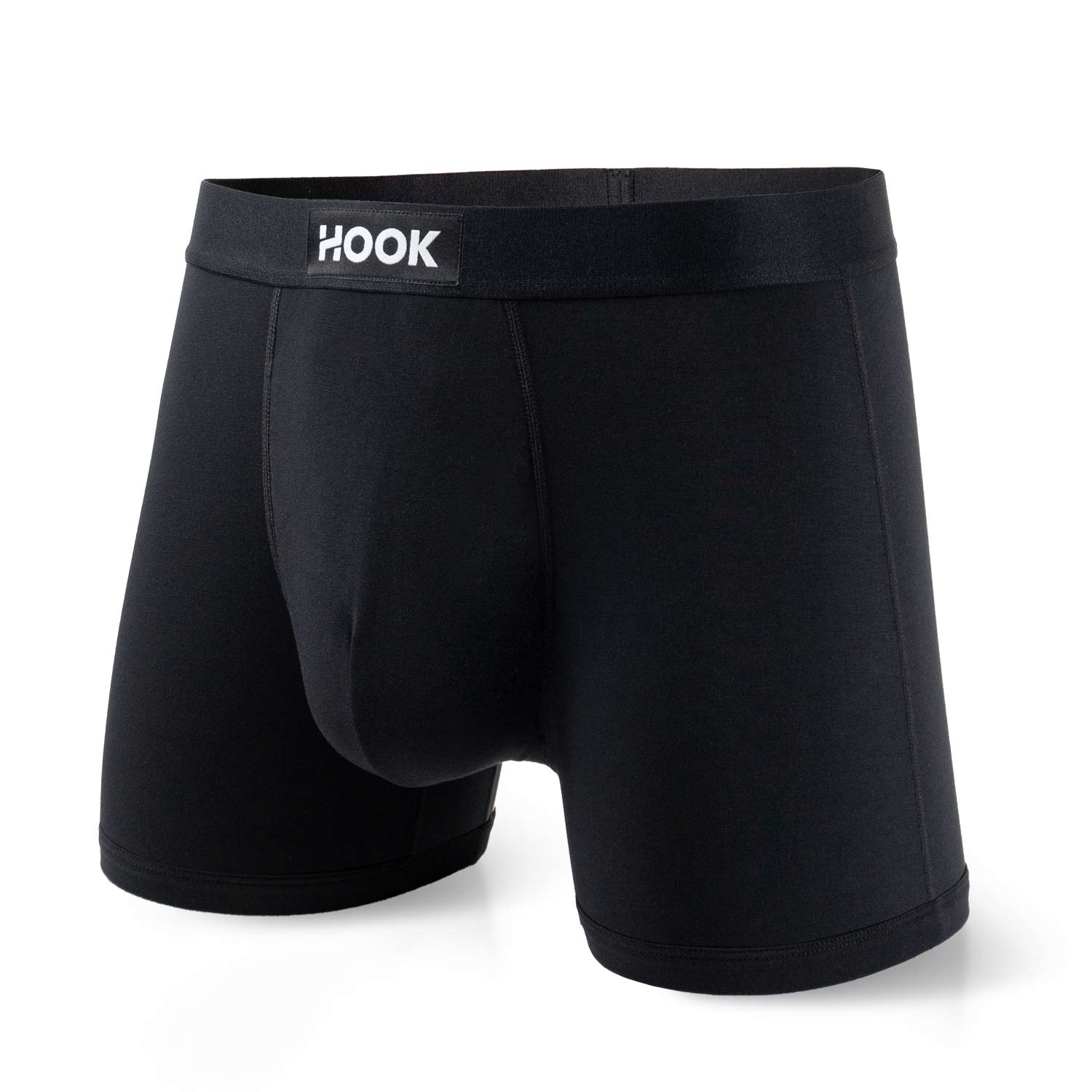 Boxer court Max : Noir Onyx