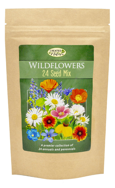 Hummingbird and Butterfly Wildflower Seed Mix – Over 60,000 Seeds