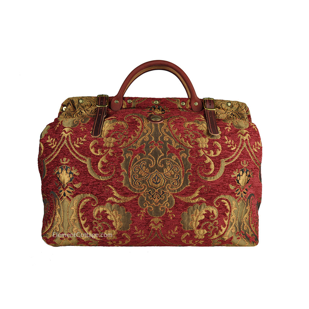 victorian travel carpet bag