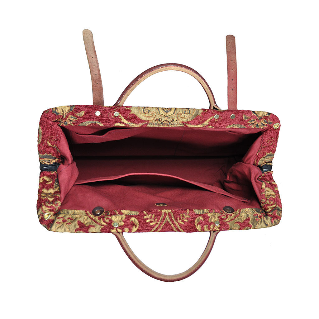 victorian travel carpet bag