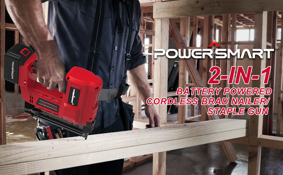 20V 18'' Gauge Cordless Nail Gun with 4.0Ah Lithium-Ion Battery and Ch