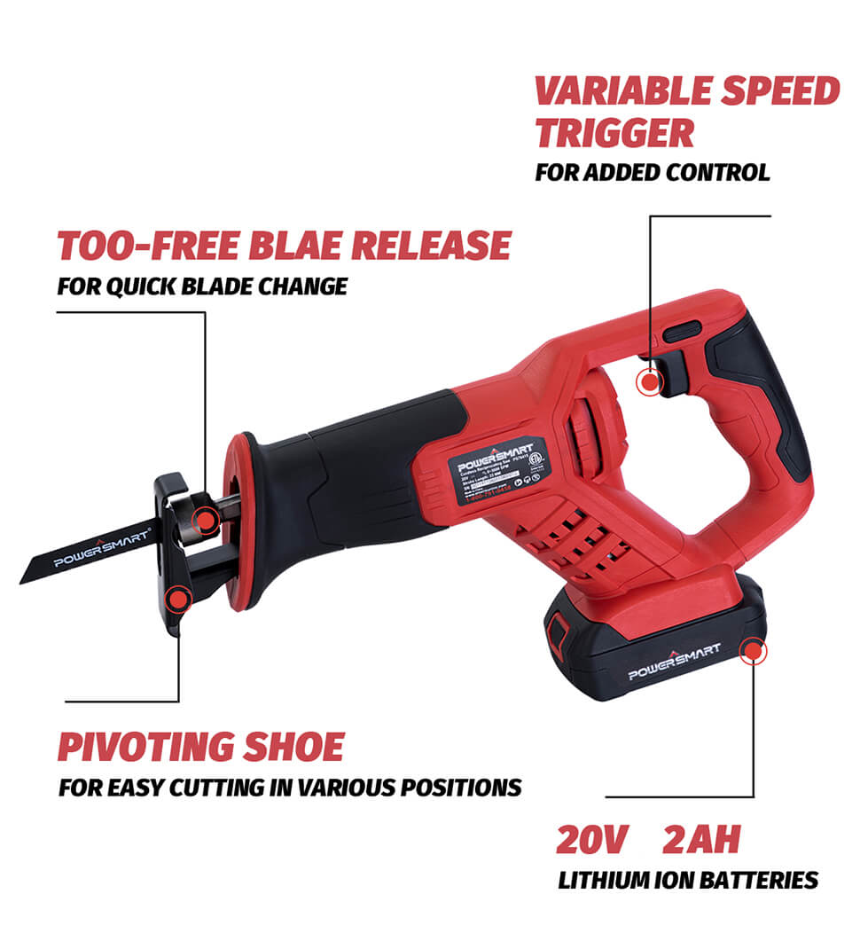 How to install a blade on Black and Decker 20 volt cordless