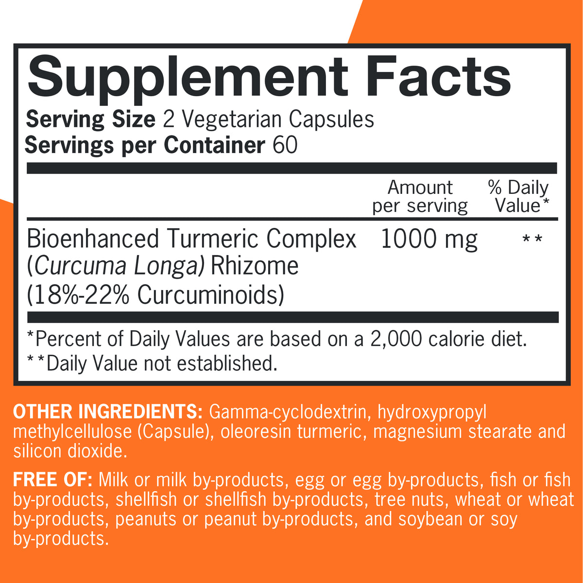 Turmeric Curcumin Complex