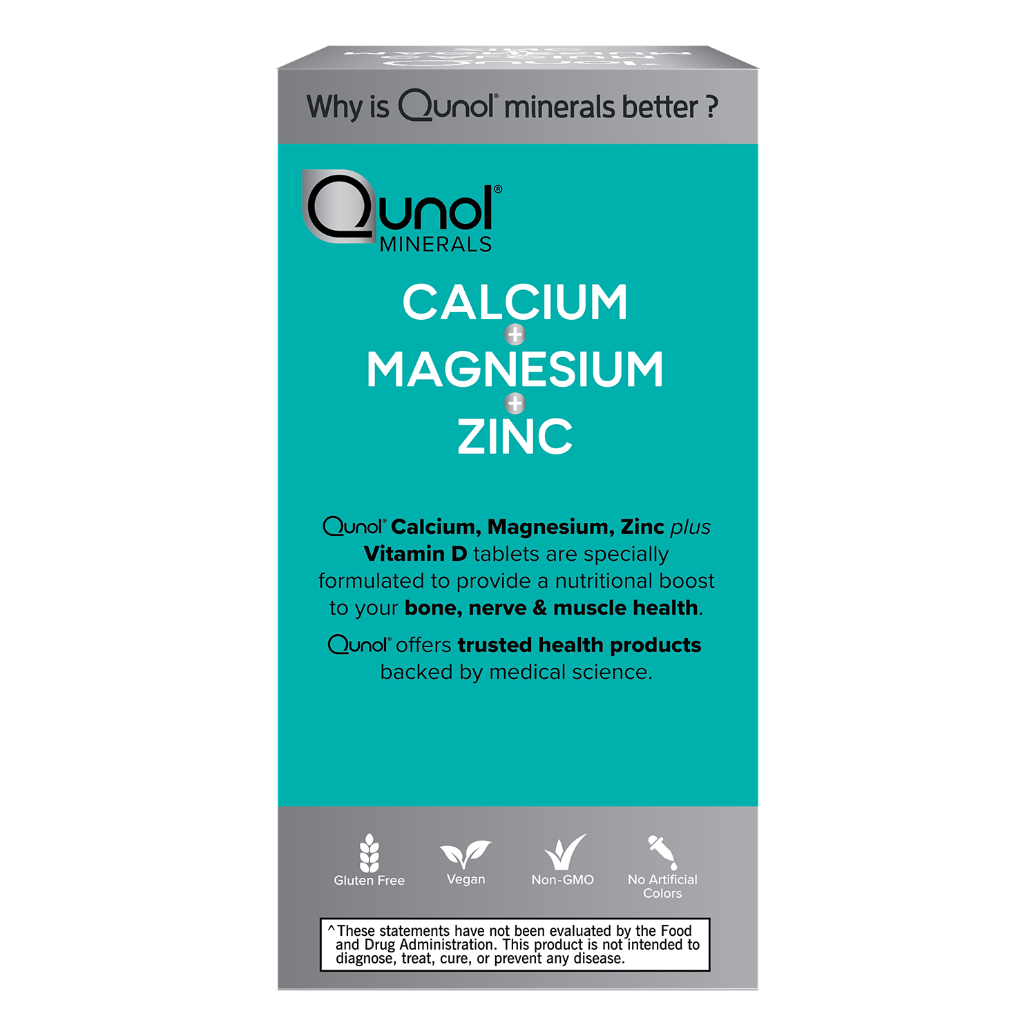 openbaar Absoluut compleet Calcium Magnesium Zinc, 180ct Tablets