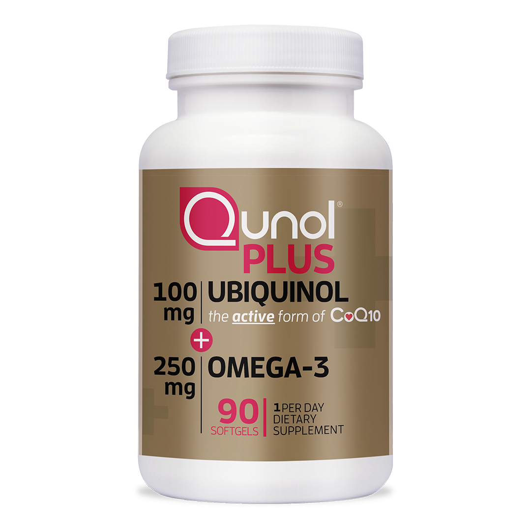 Plus Extra Strength Ubiquinol + Omega-3, 100mg + 250mg