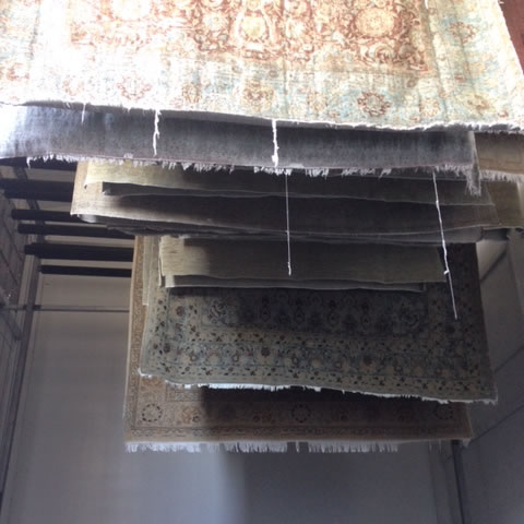 Woven Passion Rugs - Cleaning - Drying 