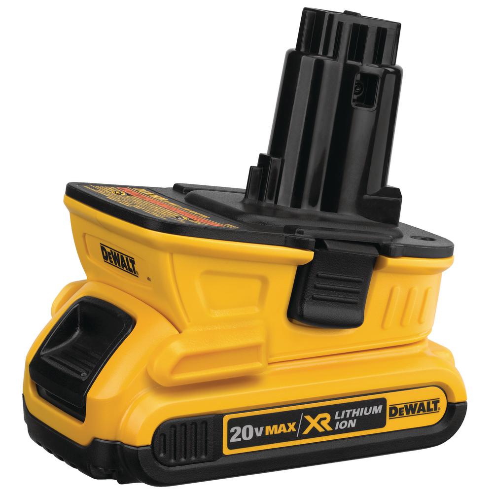 dewalt lithium ion battery adapter