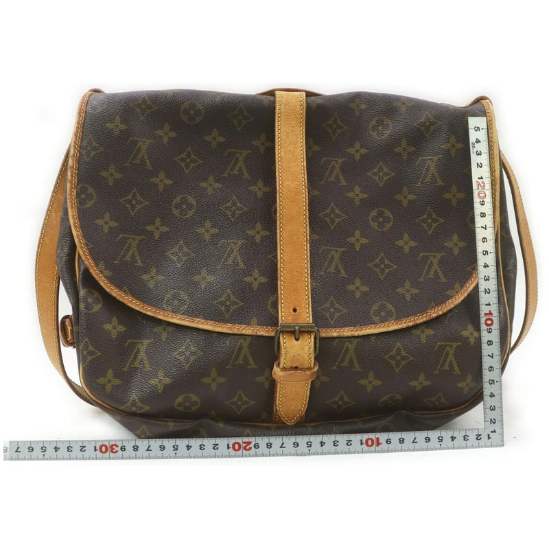 👜PRETTY👜Louis Vuitton Saumur 35 Crossbody