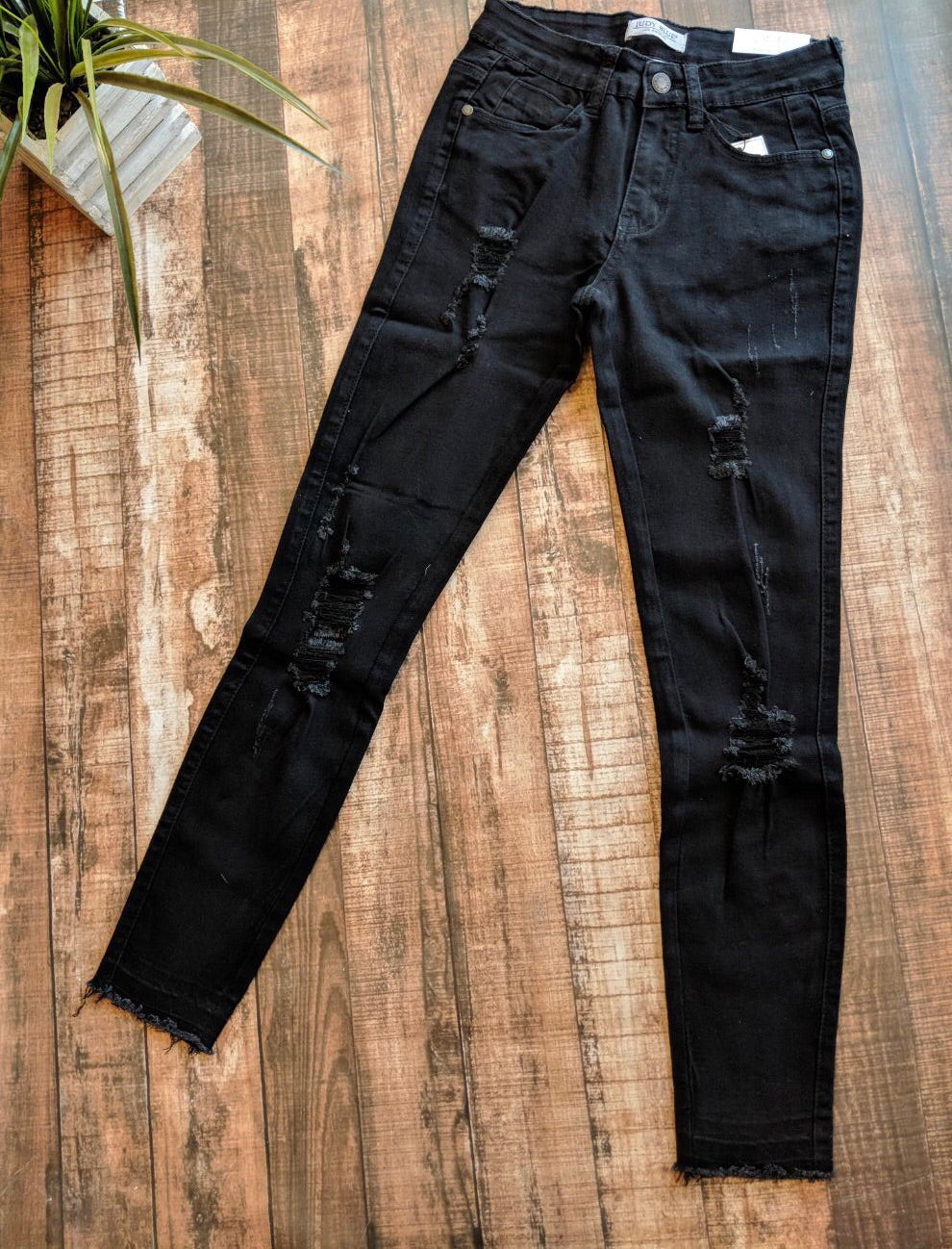 judy blue black jeans