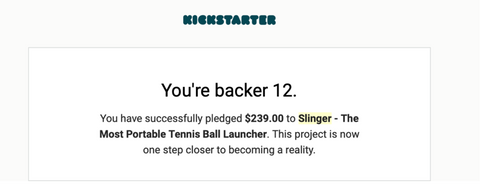 Slinger Bag Kickstarter