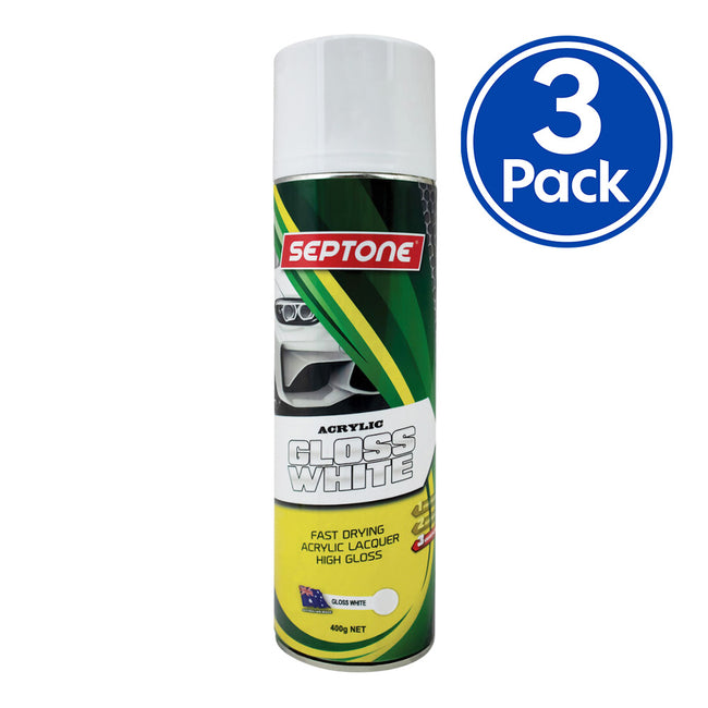 Septone® Acrylic Paint, Satin Black - 400g