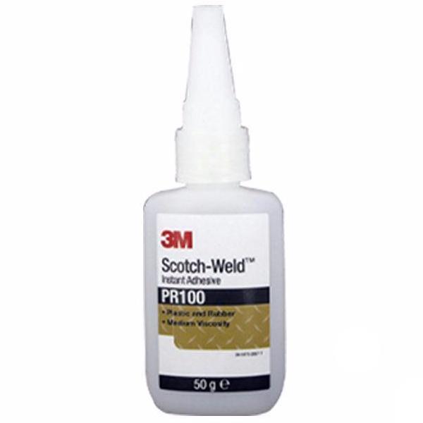 3M Scotch-Weld Plastic & Rubber Glue Instant Adhesive PR100 Clear 50g Panel  Bond, Wholesale Paint Group