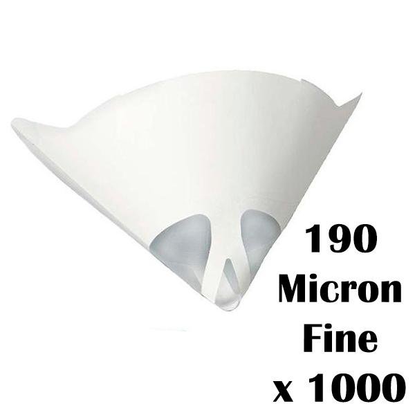 Paper Paint Strainer / Filter - 125µm; 4 boxes of 250