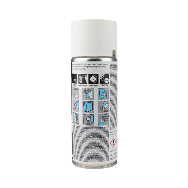 U-Pol Clear#1 UV Resistant High Gloss Clear Coat Spray Can, UP0796, 450 ml