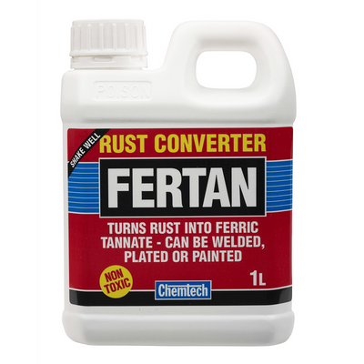 Chemtech Fertan Rust Converter 1L Non Toxic, Wholesale Paint Group