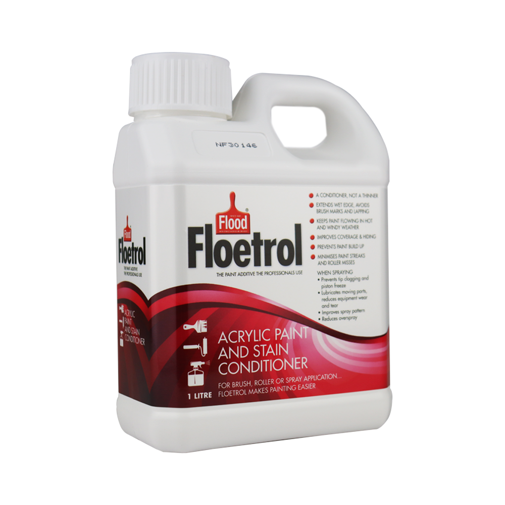 Flood Floetrol Acrylic Stain Conditioner Painting Additive 1L, Wholesale  Paint Group