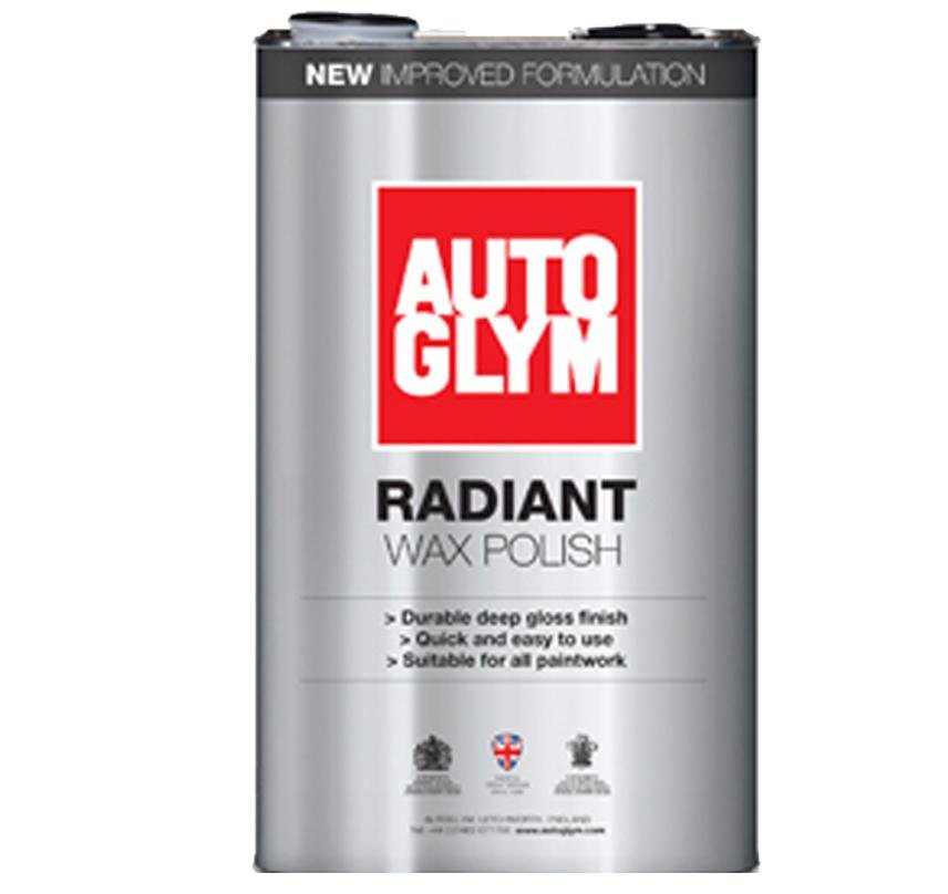 Autoglym Car Automotive Radiant Wax Polish Depth Clarity Gloss 5L AUTR –  Wholesale Paint Group