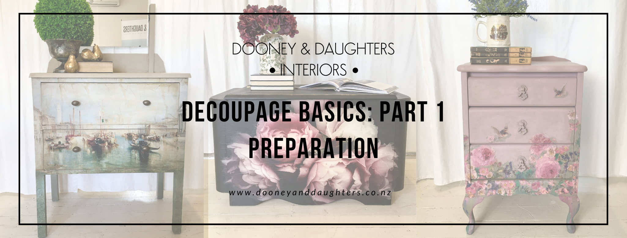 Decoupage Basics Part 1 Preparation