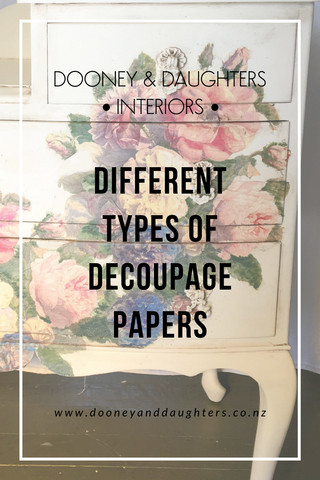 What Are Different Decoupage Papers?