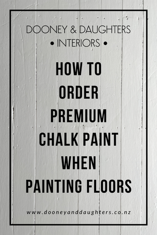 How To Order Premium Chalk Paint when Painting Floors