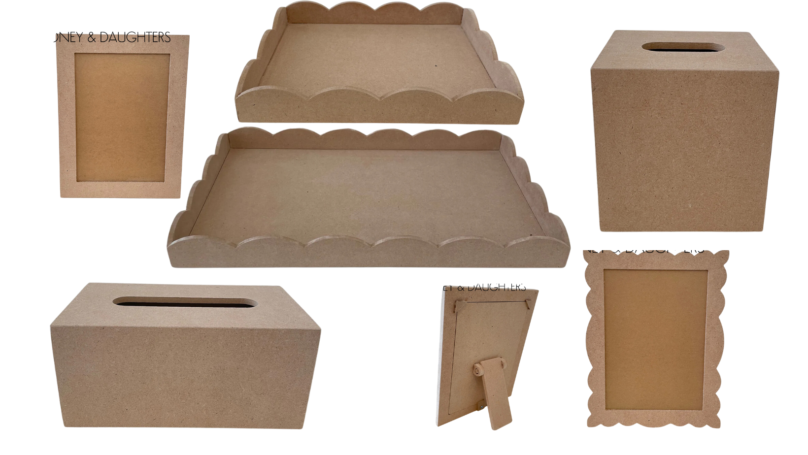 Undecorated MDF collection