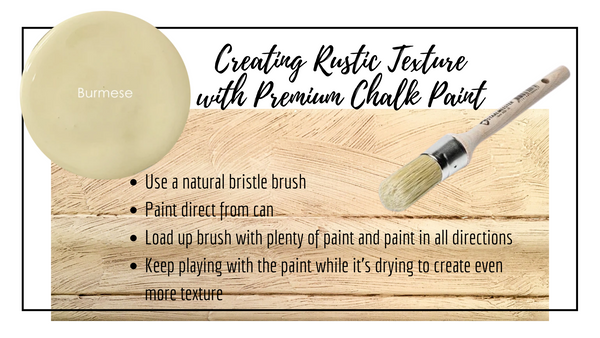 Creating Rustic Texture