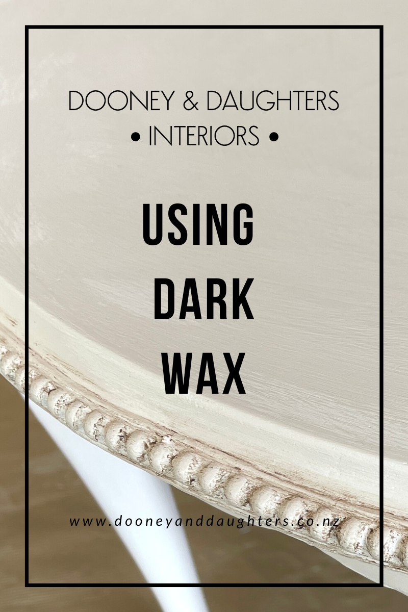 Using Dark Wax