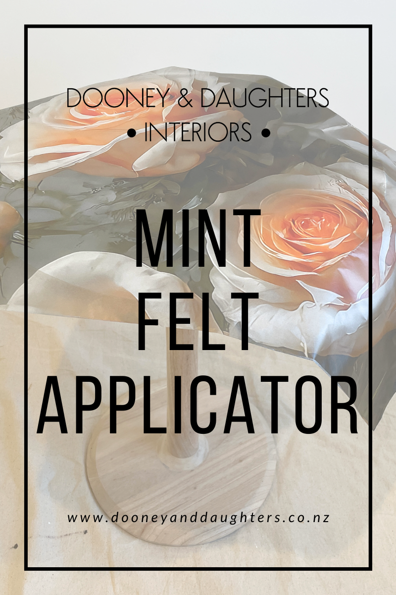 Using Mint Felt Applicators to Decoupage