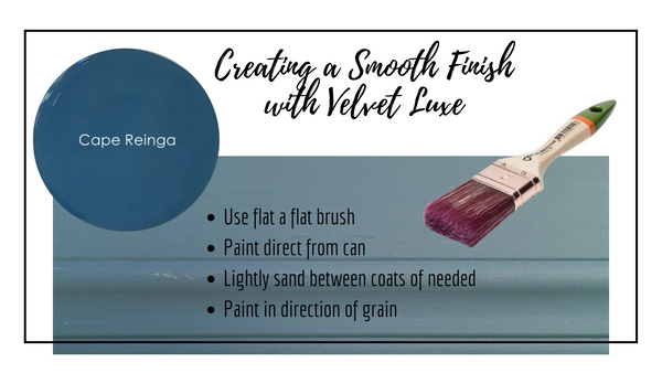 Smooth Finish With Velvet Luxe