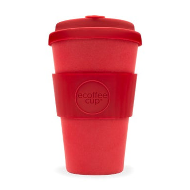 Reusable Bamboo Coffee Cup - Ecoffee Cup Kerr & Napier 12oz / 350ml Black