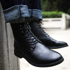 lace up vintage boots