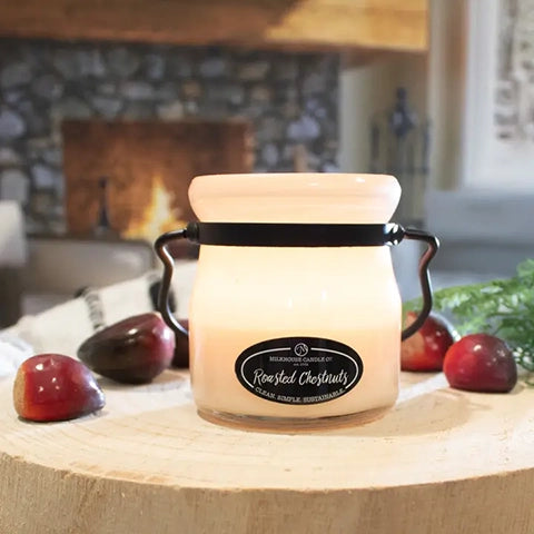 Roasted Chestnuts Cream Jar Candle