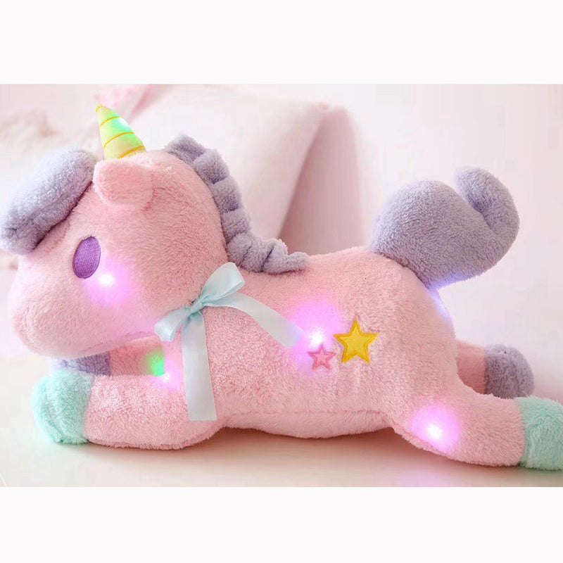 light up unicorn teddy