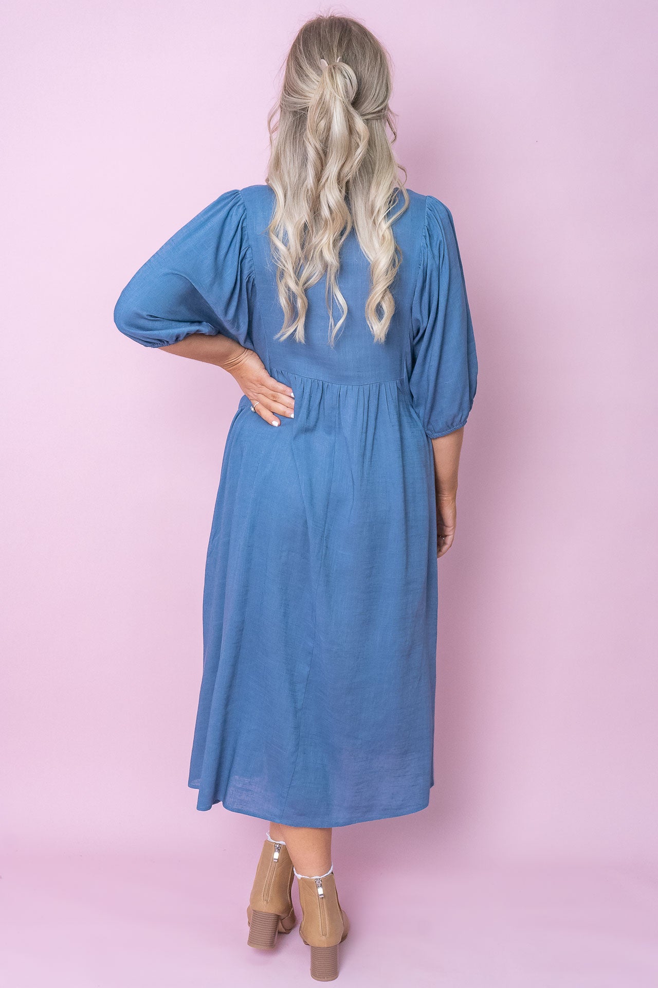 Emery Dress in Slate