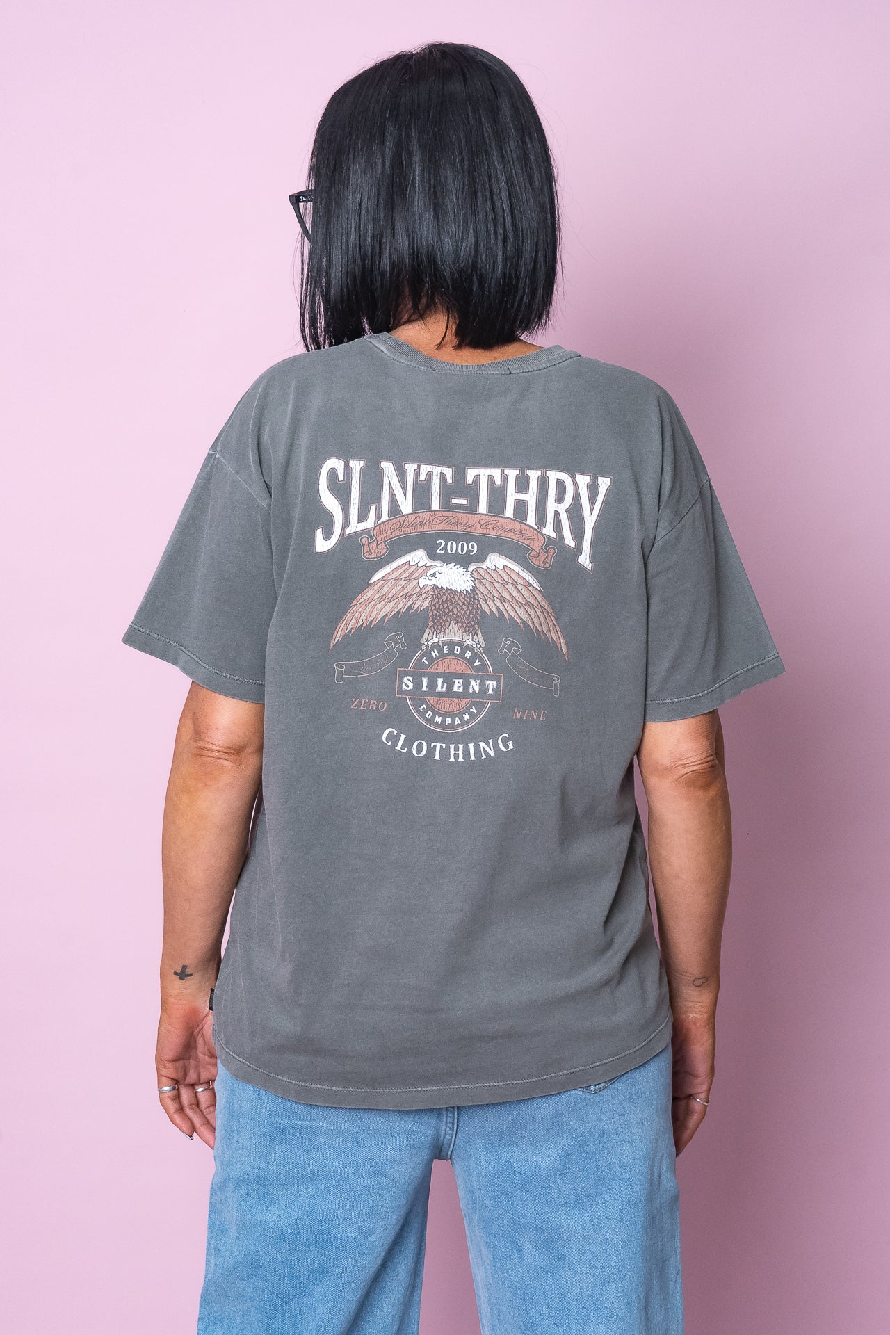 Unbreakable Tee in Coal - Silent Theory