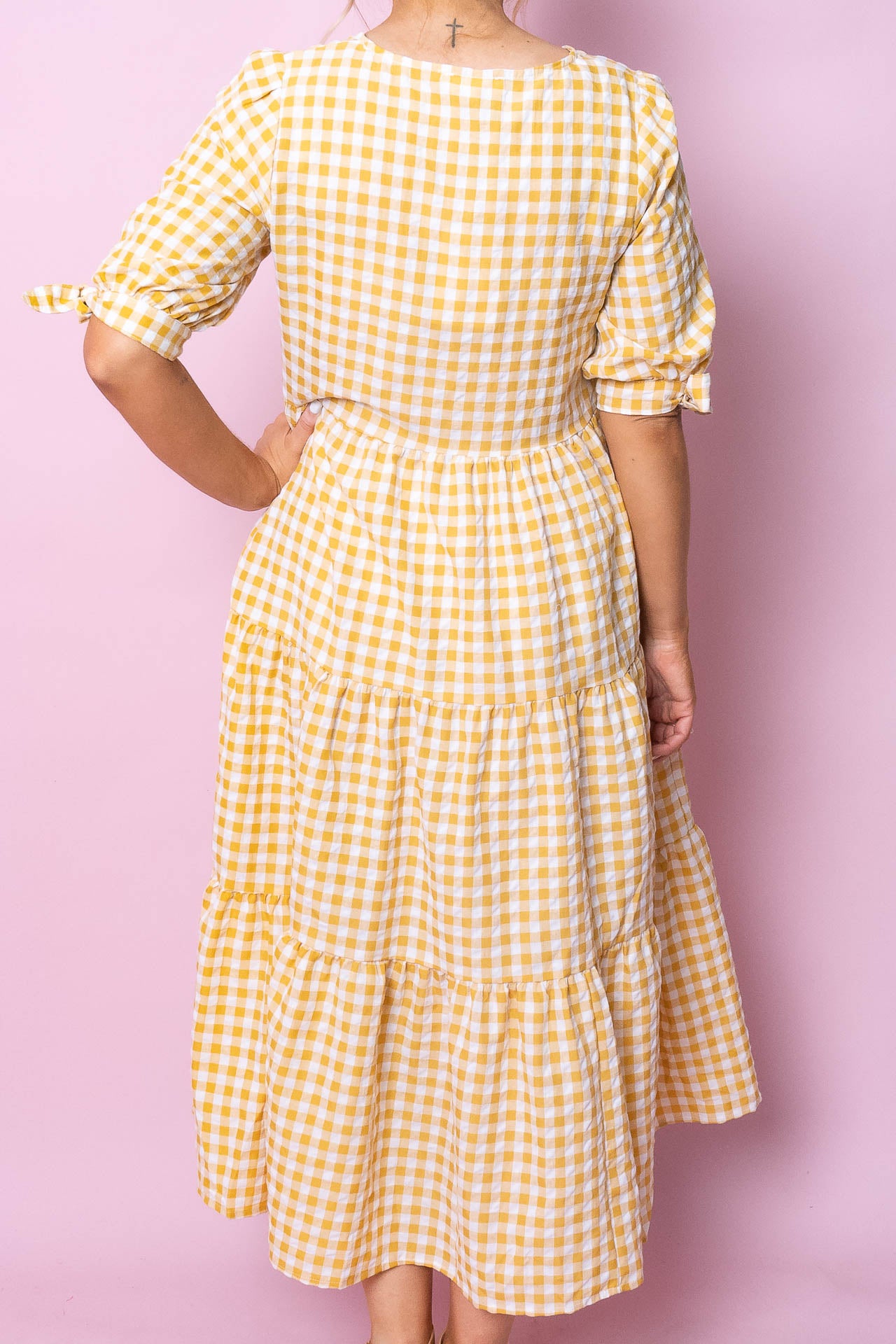 Romy Dress in Tuscan Yellow